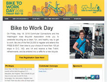 Tablet Screenshot of biketoworkmetrodc.org